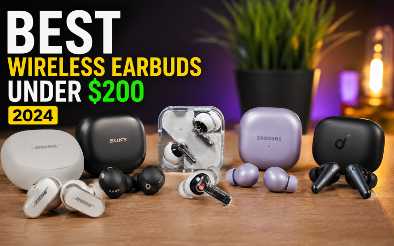Best Wireless Earbuds Under 200 Dollars 2024: Top Picks for Every Need