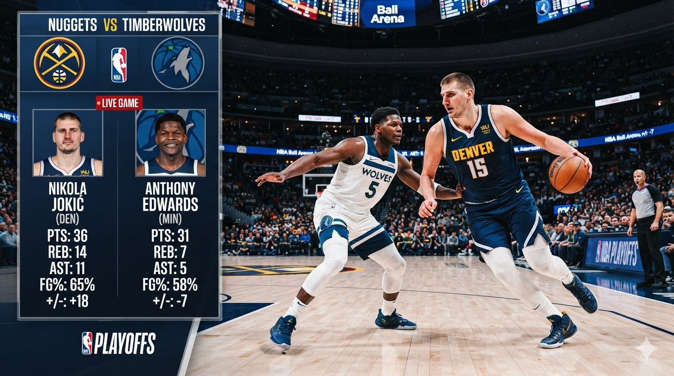 Analyzing the Denver Nuggets vs Timberwolves Match Player Stats